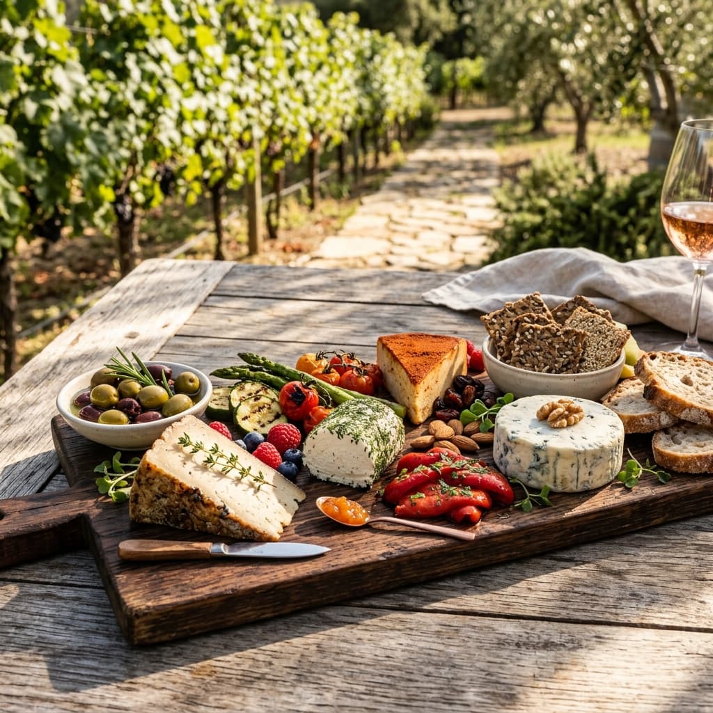 Vegetarian artisanal board